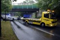 VU Frontal Koeln Hoehenhaus Berlinerstr vor Leuchterstr P32